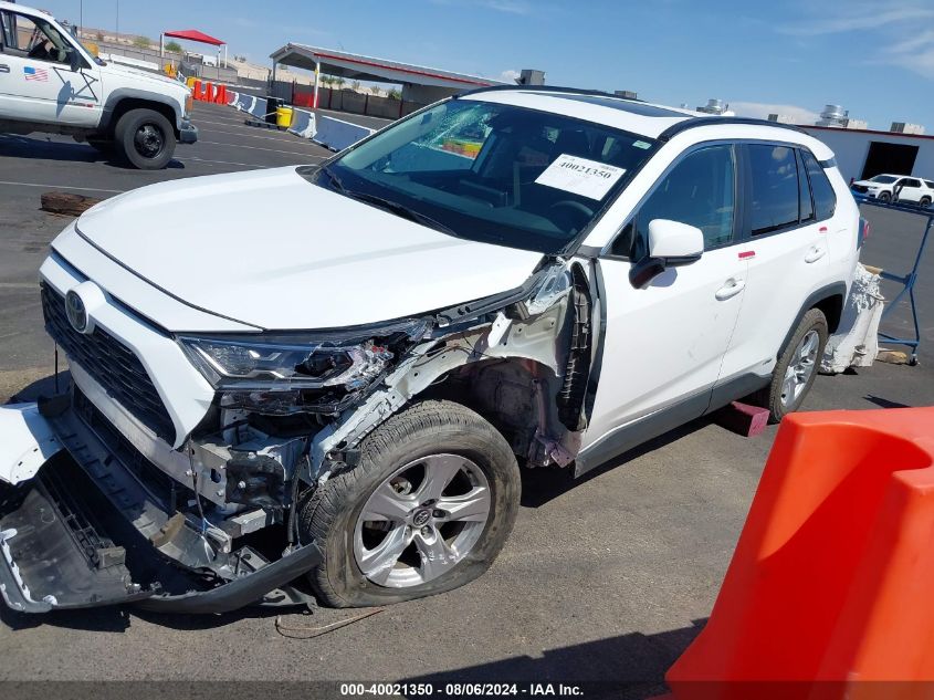 2020 Toyota Rav4 Hybrid Xle VIN: 4T3R6RFV9LU001130 Lot: 40021350