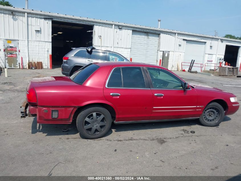 2000 Mercury Grand Marquis Gs VIN: 2MEFM74W4YX686755 Lot: 40021360