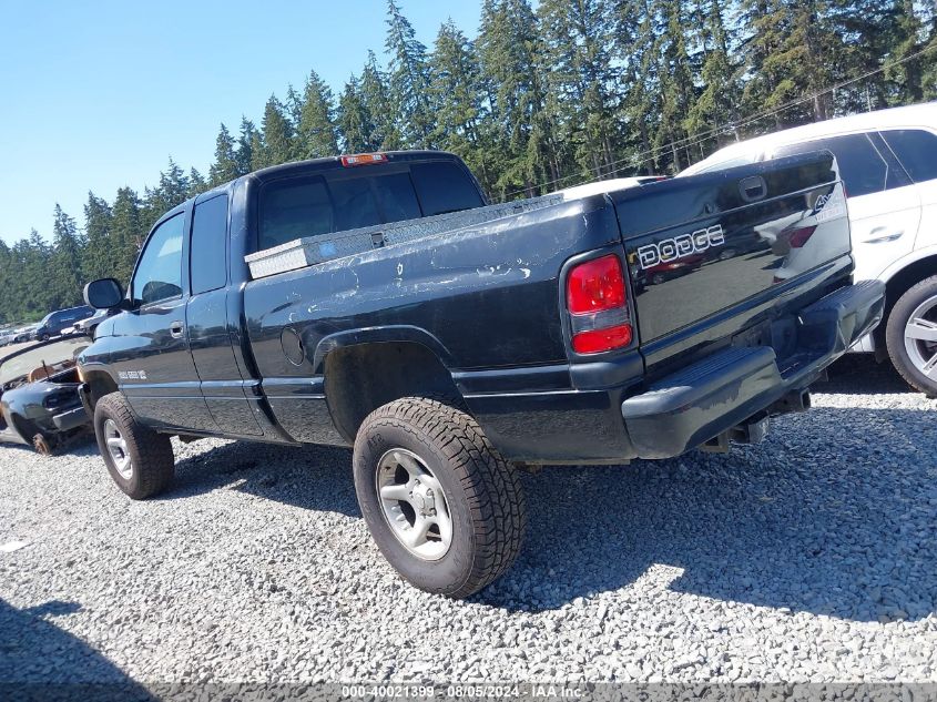 2000 Dodge Ram 1500 VIN: 3B7HF13Z0YG161537 Lot: 40021399