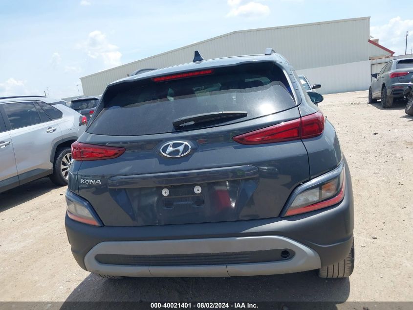 2023 Hyundai Kona Sel VIN: KM8K62AB3PU981796 Lot: 40021401