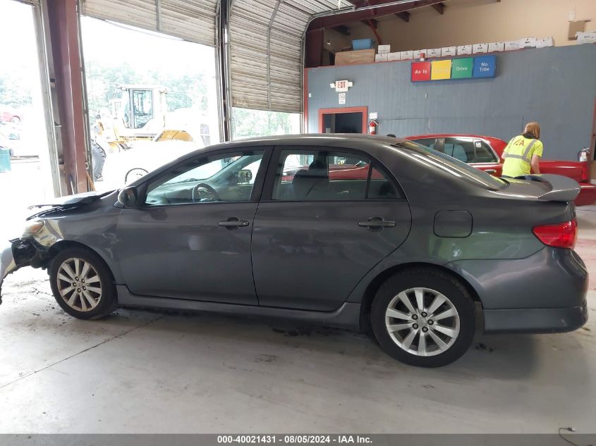 2010 Toyota Corolla S VIN: 2T1BU4EE9AC493368 Lot: 40021431