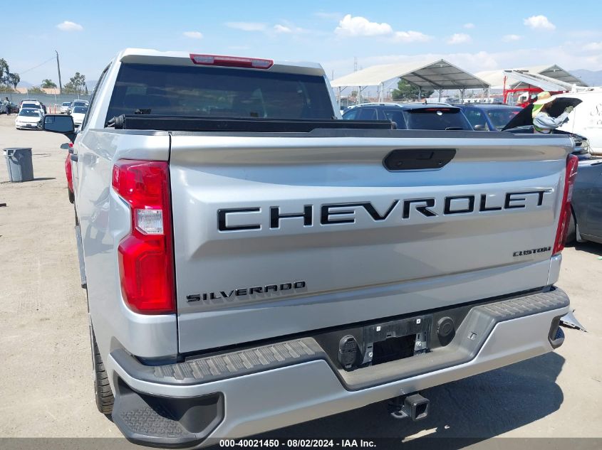 2021 Chevrolet Silverado 1500 2Wd Short Bed Custom VIN: 1GCPWBEH3MZ118942 Lot: 40021450