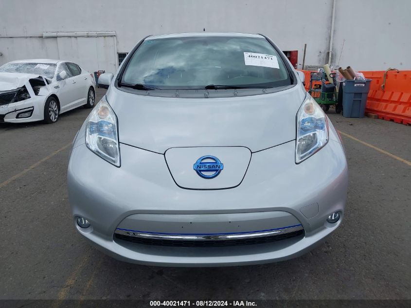 2012 Nissan Leaf Sl VIN: JN1AZ0CP4CT024763 Lot: 40021471