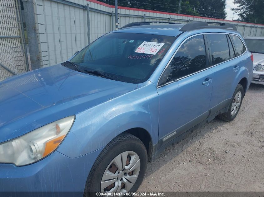 2010 Subaru Outback 2.5I VIN: 4S4BRCAC1A3350645 Lot: 40021497