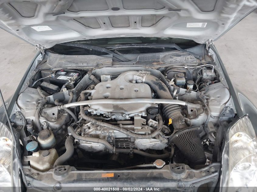 2003 Nissan 350Z Track VIN: JN1AZ34E33T006334 Lot: 40021508