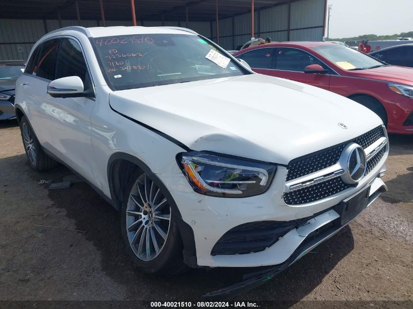 W1N0G8EB0NV342832 2022 Mercedes-Benz Glc 300 4Matic Suv