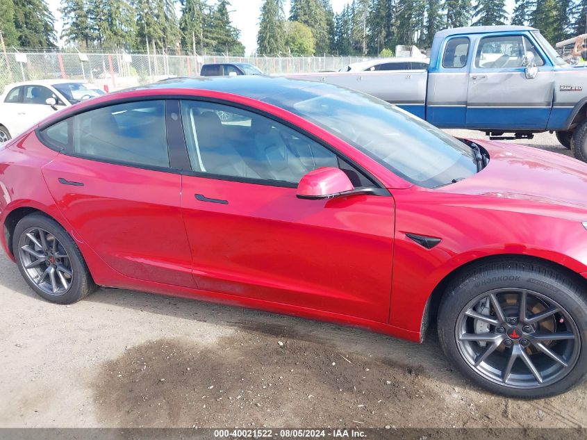 2023 Tesla Model 3 VIN: 5YJ3E1EB3PF636910 Lot: 40021522