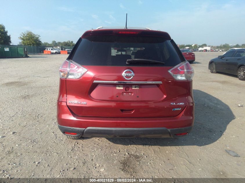 2014 Nissan Rogue S/Sl/Sv VIN: 5N1AT2MV7EC761011 Lot: 40021529