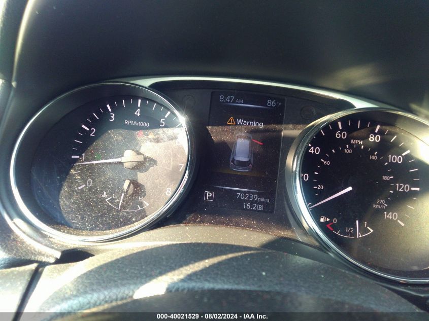 2014 Nissan Rogue S/Sl/Sv VIN: 5N1AT2MV7EC761011 Lot: 40021529