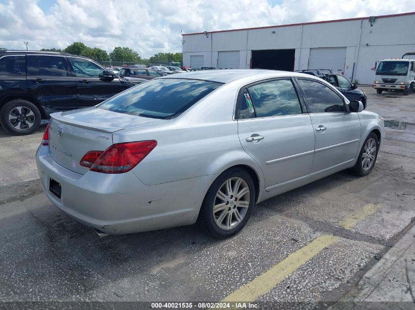 4T1BK36B98U319653 | 2008 TOYOTA AVALON