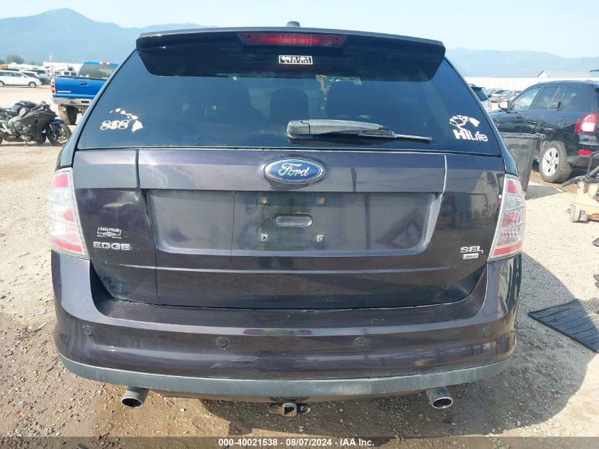 2007 Ford Edge Sel Plus VIN: 2FMDK49C17BB68864 Lot: 40021538