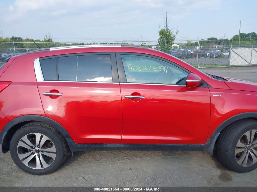 2011 Kia Sportage Ex/Sx VIN: KNDPCCA22B7081939 Lot: 40021554