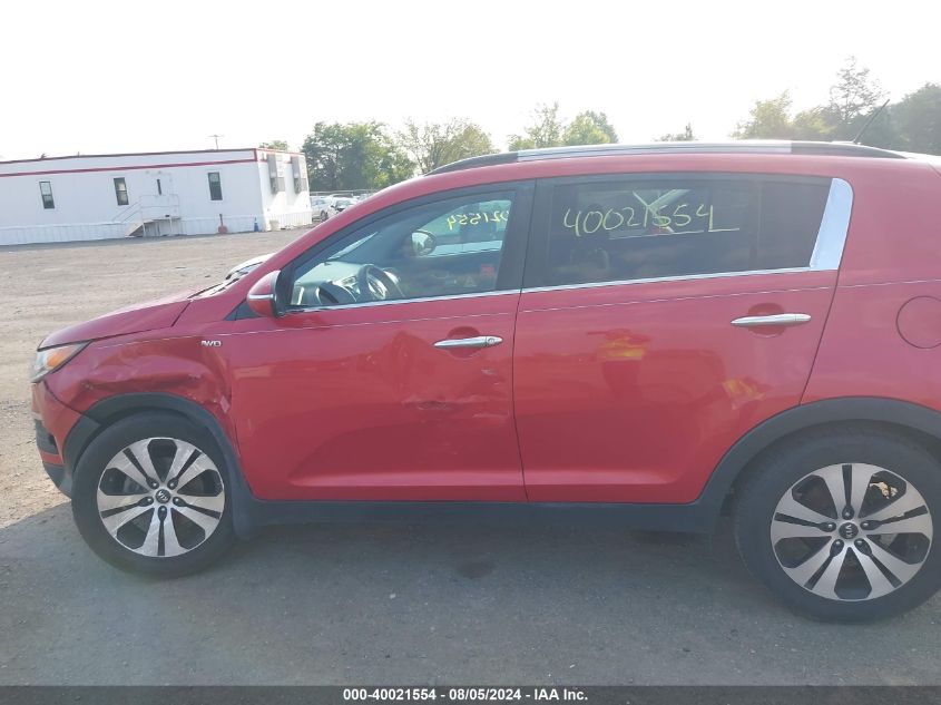 2011 Kia Sportage Ex/Sx VIN: KNDPCCA22B7081939 Lot: 40021554