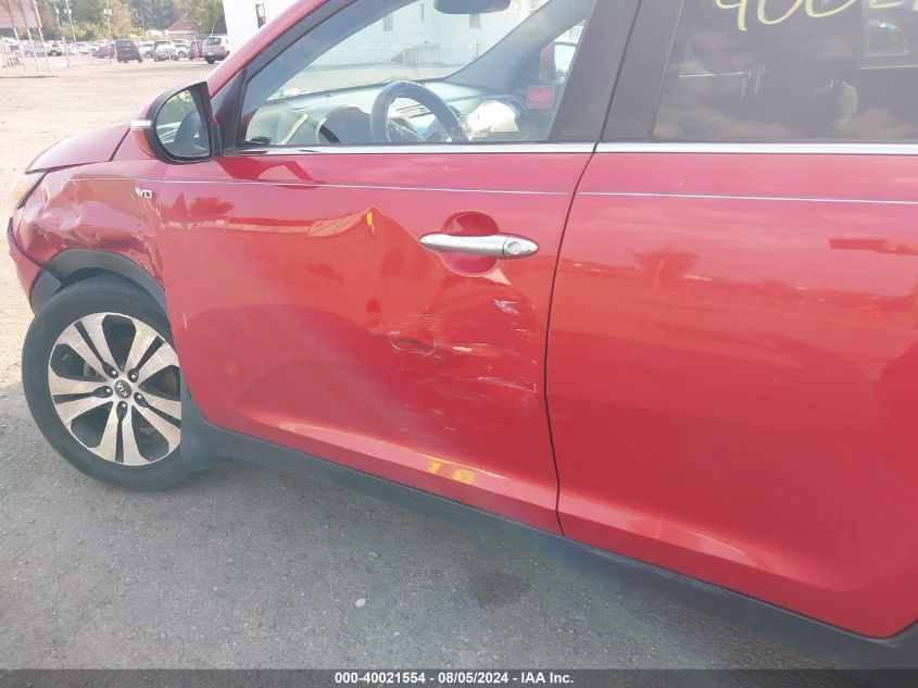 2011 Kia Sportage Ex/Sx VIN: KNDPCCA22B7081939 Lot: 40021554