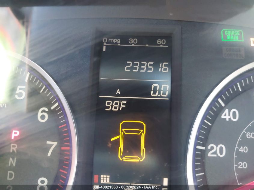 2007 Honda Cr-V Ex-L VIN: JHLRE38767C063336 Lot: 40021560