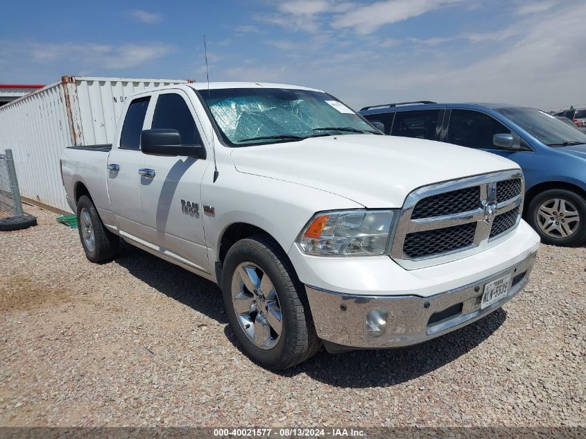 2018 Ram 1500 Tradesman Quad Cab 4X2 6'4 Box VIN: 1C6RR6FT0JS317825 Lot: 40021577