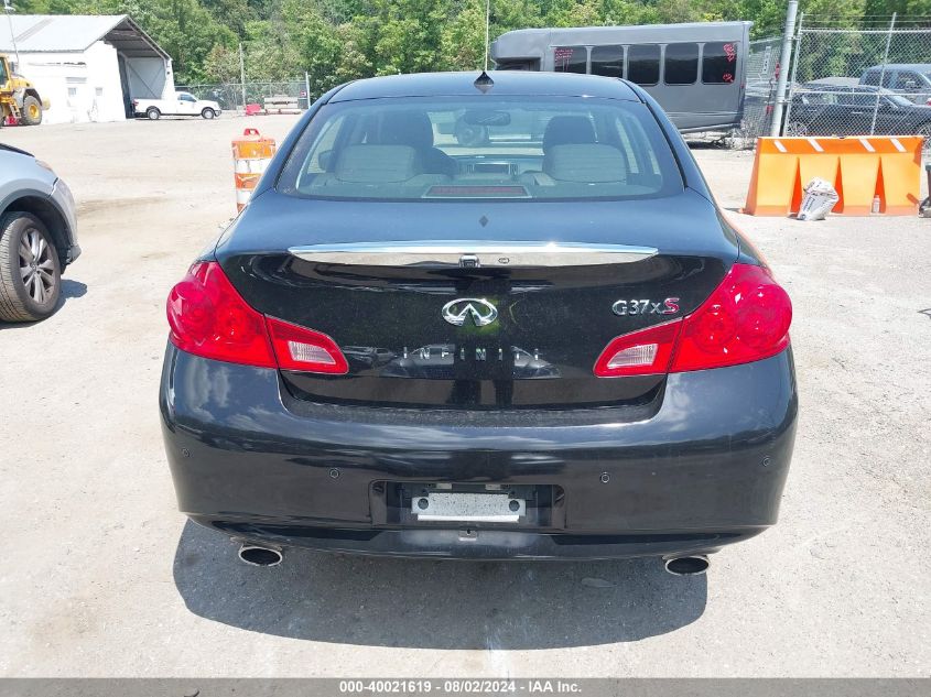 2012 Infiniti G37 VIN: JN1CV6AR9CM671228 Lot: 40021619