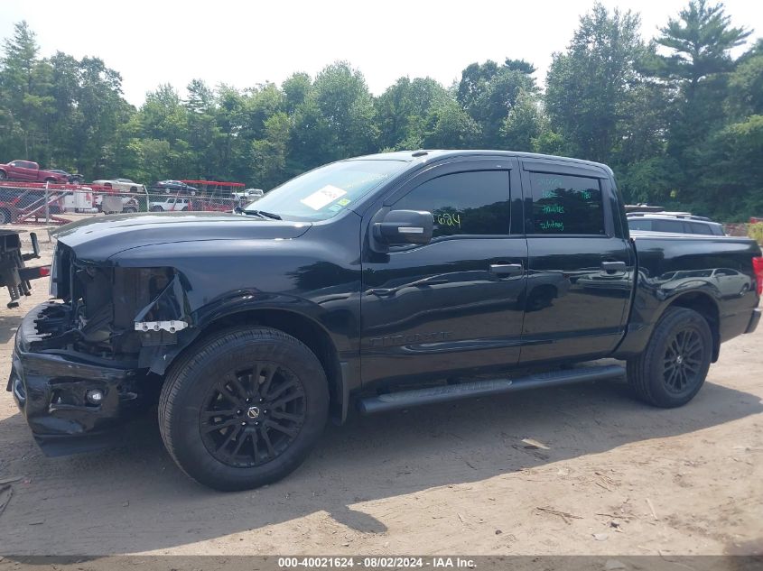 2019 Nissan Titan Sv VIN: 1N6AA1E53KN513807 Lot: 40021624