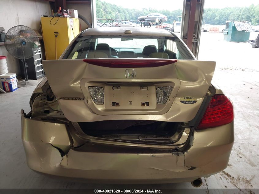 2006 Honda Accord Ex VIN: 1HGCM56826A065643 Lot: 40021628