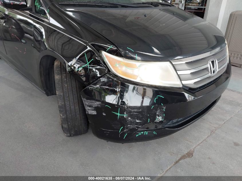 2012 Honda Odyssey Ex-L VIN: 5FNRL5H69CB077976 Lot: 40021635