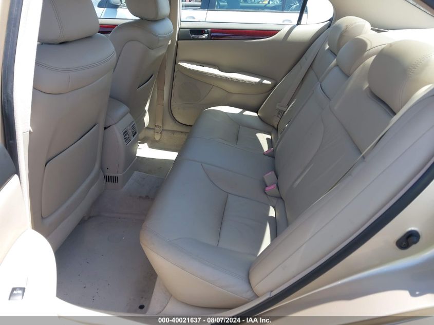 2004 Lexus Es 330 VIN: JTHBA30G245041631 Lot: 40021637