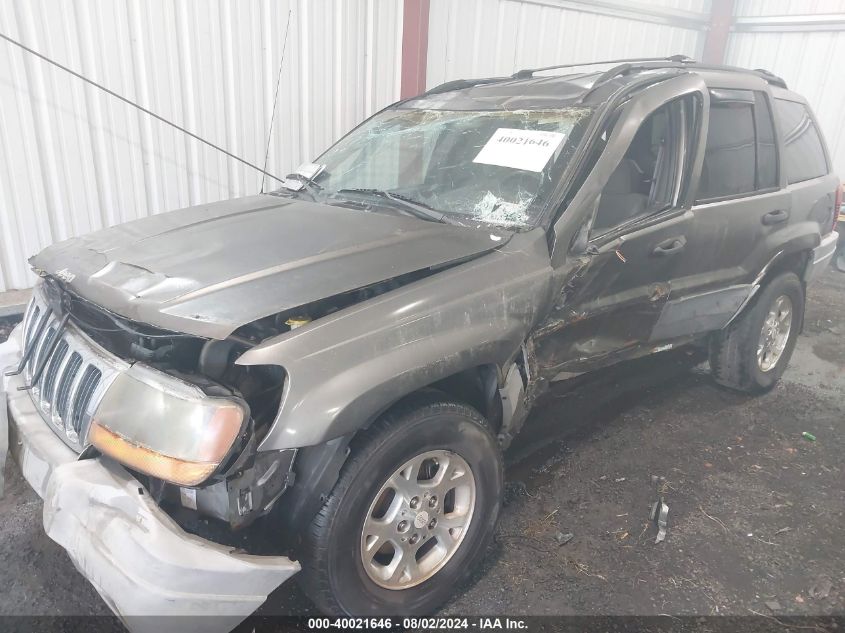 2000 Jeep Grand Cherokee Laredo VIN: 1J4G248S4YC234264 Lot: 40021646