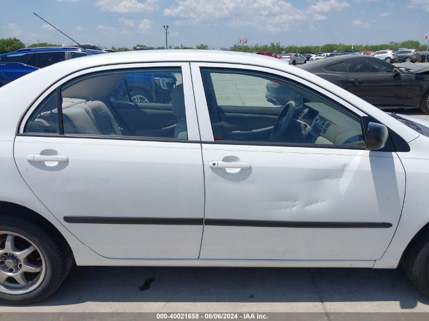 2003 Toyota Corolla Ce VIN: JTDBR32E530051460 Lot: 40021658