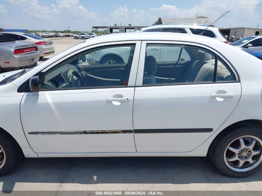 2003 Toyota Corolla Ce VIN: JTDBR32E530051460 Lot: 40021658