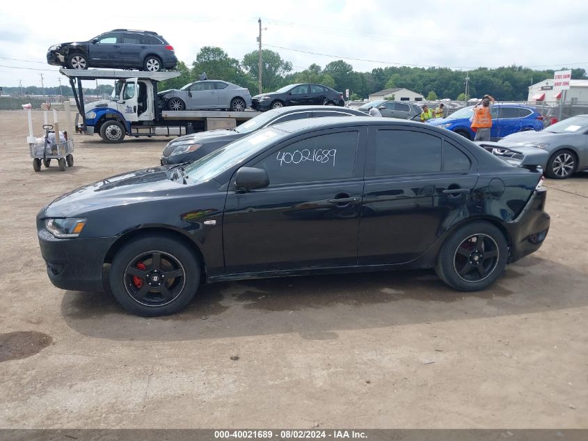 2009 Mitsubishi Lancer De VIN: JA3AU16U69U006284 Lot: 40021689