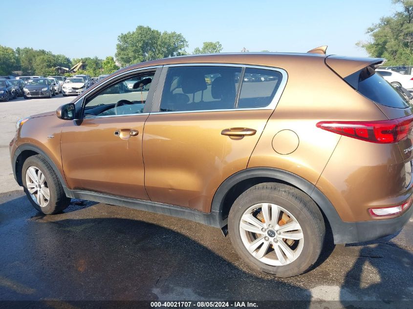 2018 Kia Sportage Lx VIN: KNDPMCAC2J7301391 Lot: 40764227