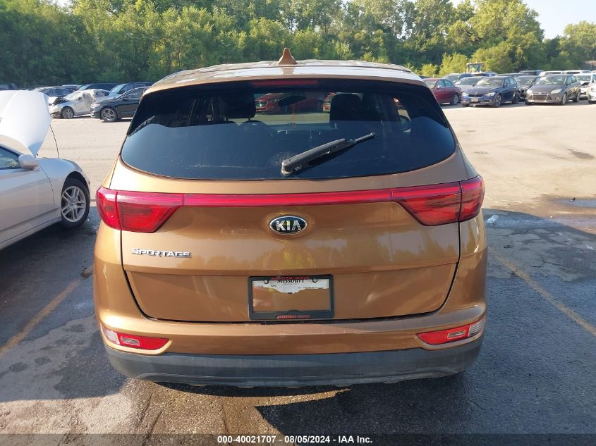 2018 Kia Sportage Lx VIN: KNDPMCAC2J7301391 Lot: 40764227