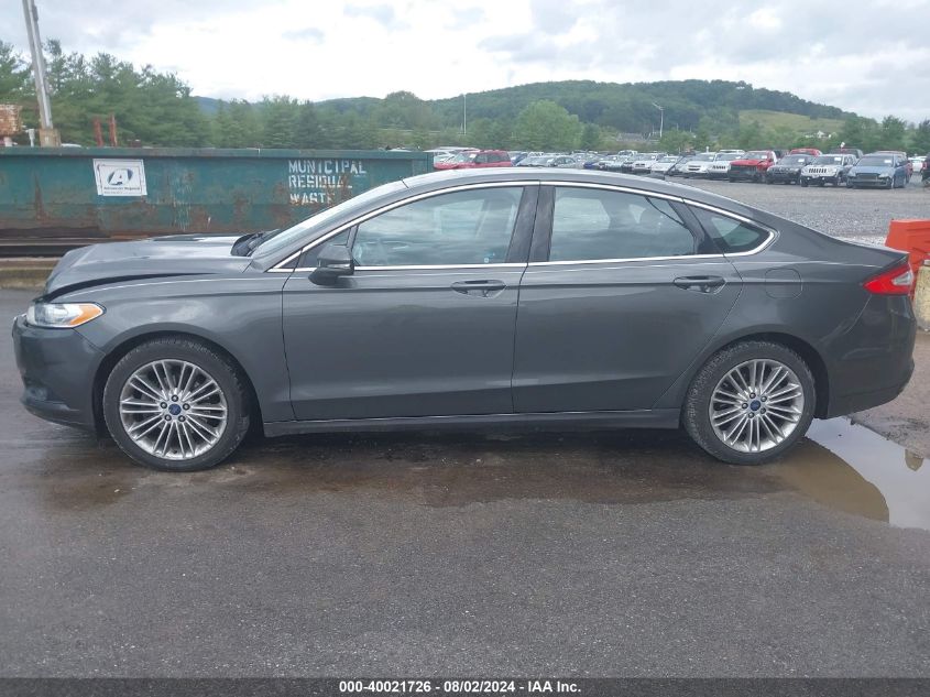 2016 Ford Fusion Se VIN: 3FA6P0T99GR403586 Lot: 40021726