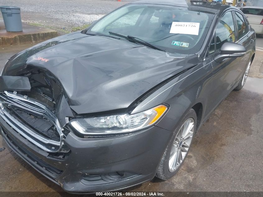 2016 FORD FUSION SE - 3FA6P0T99GR403586