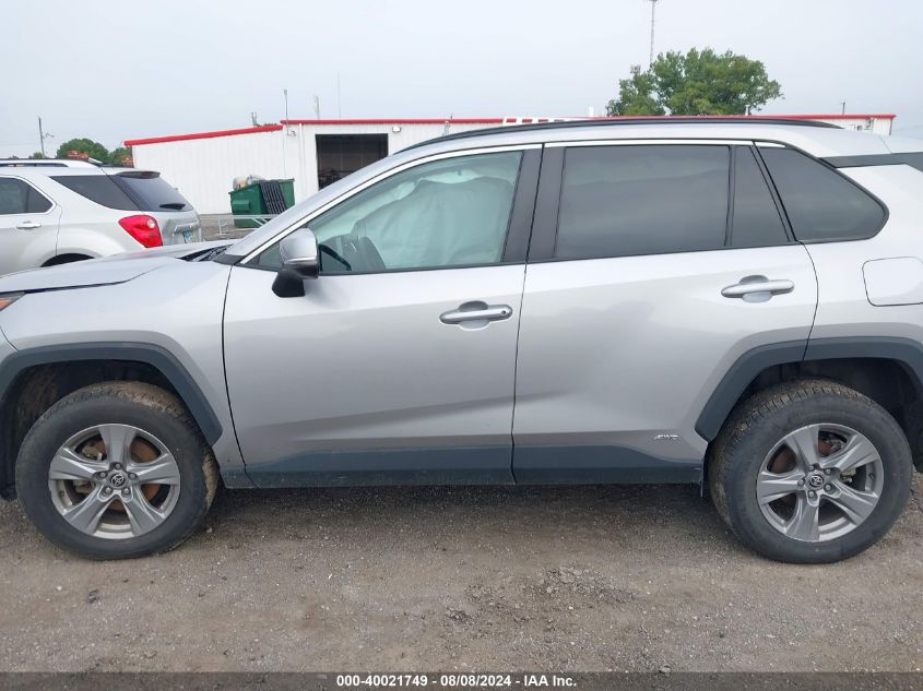 2022 Toyota Rav4 Hybrid Xle VIN: 4T3RWRFV6NU051924 Lot: 40021749