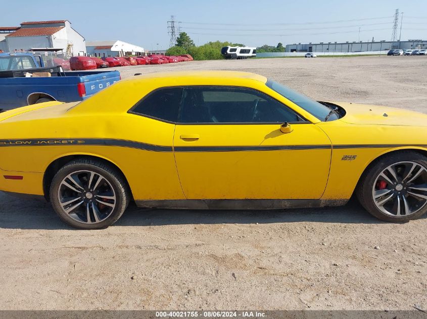 2012 Dodge Challenger Srt8 392 VIN: 2C3CDYCJ3CH214103 Lot: 40021755