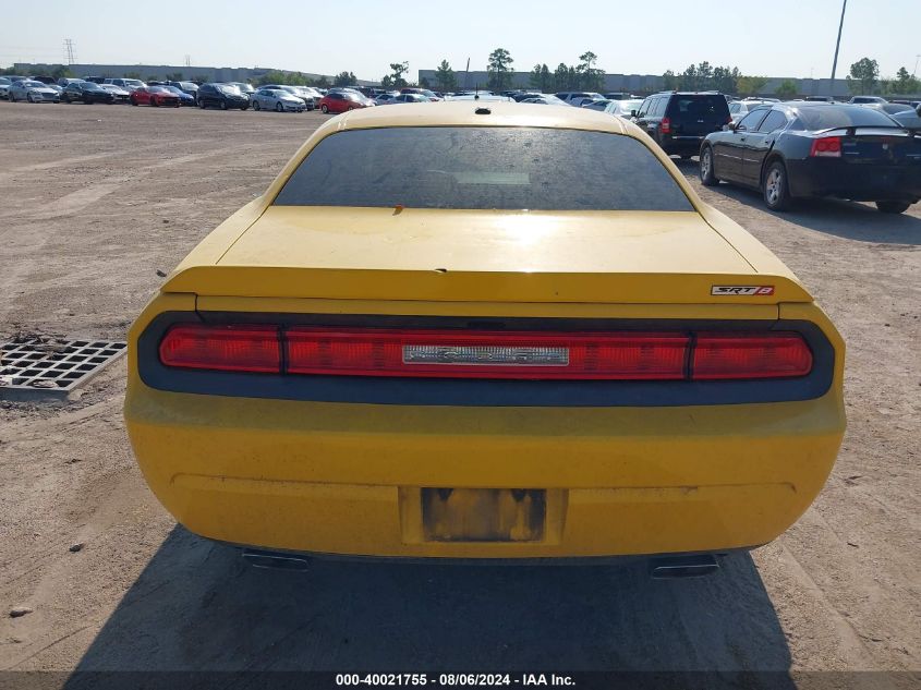 2012 Dodge Challenger Srt8 392 VIN: 2C3CDYCJ3CH214103 Lot: 40021755