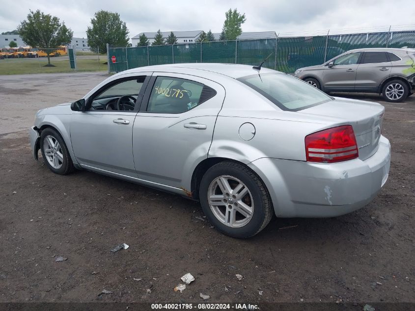 2008 Dodge Avenger Sxt VIN: 1B3LC56R28N131888 Lot: 40021795