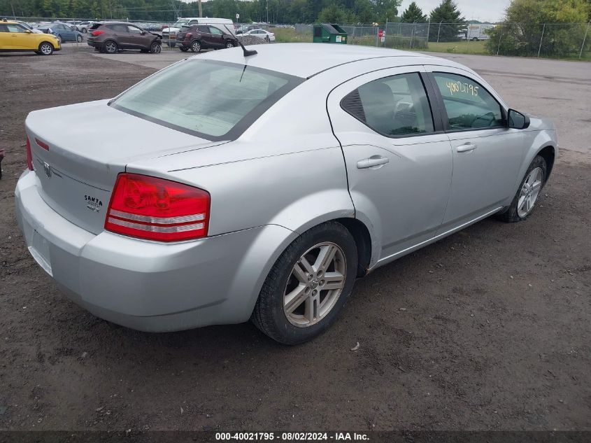 2008 Dodge Avenger Sxt VIN: 1B3LC56R28N131888 Lot: 40021795