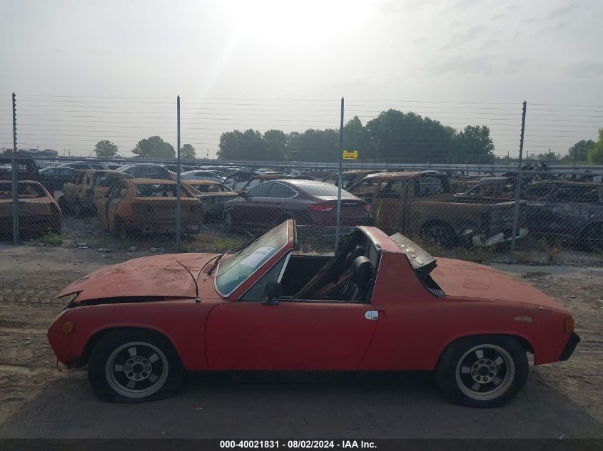 1973 Porsche 914 VIN: 4732907525 Lot: 40021831