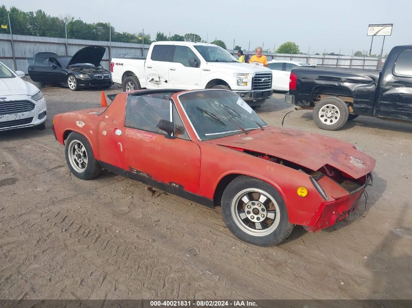 1973 Porsche 914 VIN: 4732907525 Lot: 40021831