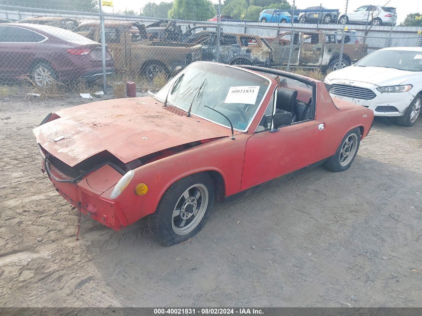 1973 Porsche 914 VIN: 4732907525 Lot: 40021831