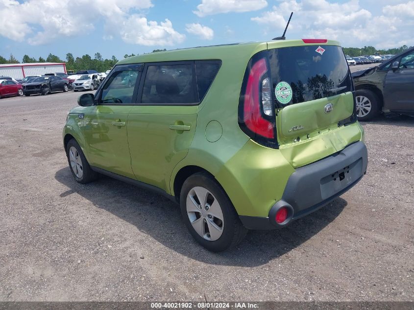 KNDJN2A21F7809525 | 2015 KIA SOUL