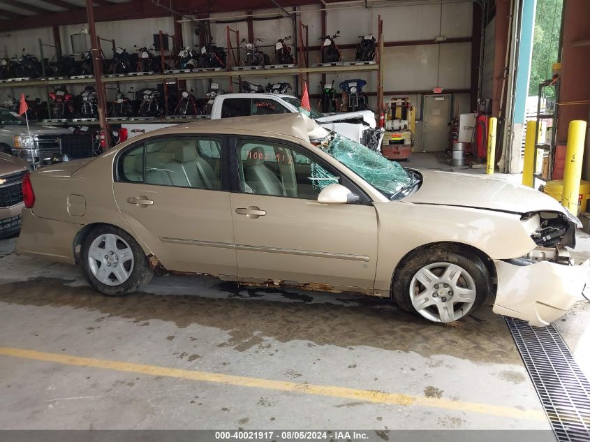 2006 Chevrolet Malibu Lt VIN: 1G1ZT51816F212811 Lot: 40021917