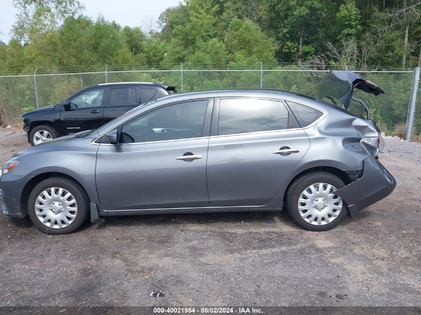 2016 Nissan Sentra S VIN: 3N1AB7AP6GY287317 Lot: 40021954