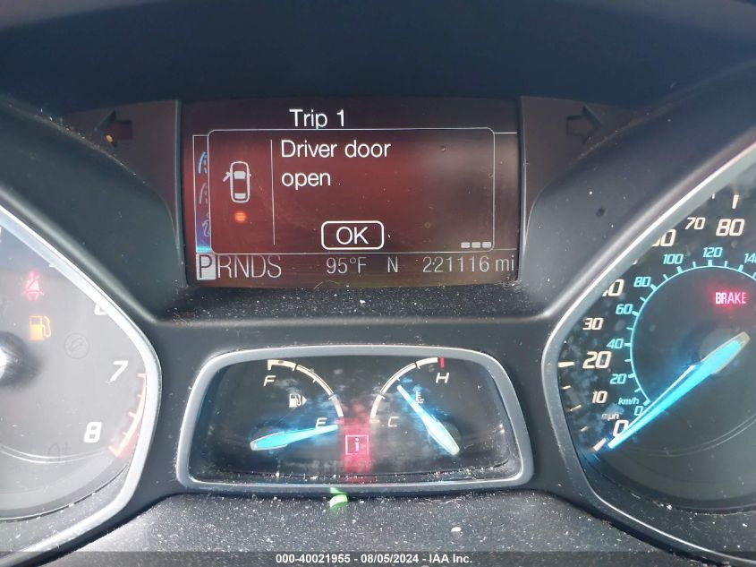 2013 Ford Escape Sel VIN: 1FMCU0H97DUA34726 Lot: 40021955