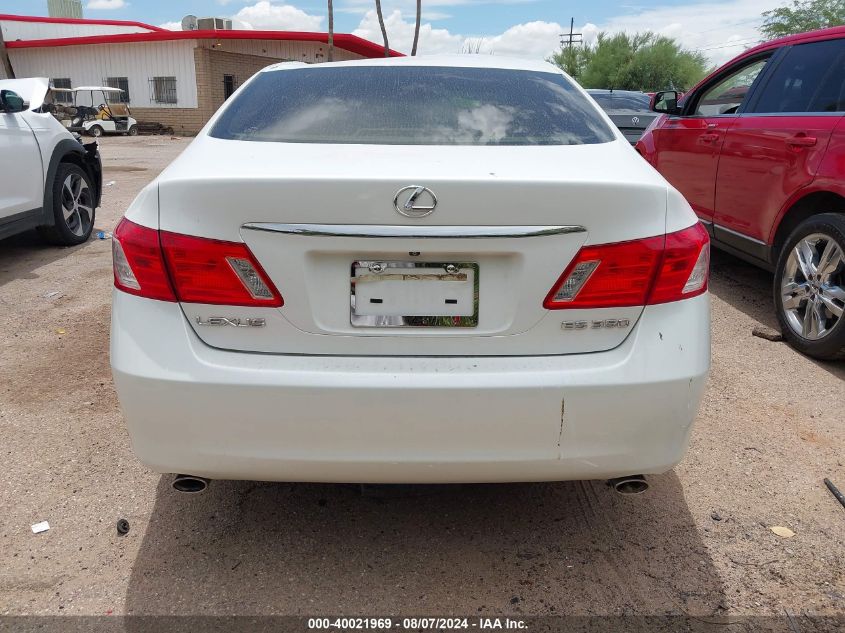 2009 Lexus Es 350 VIN: JTHBJ46G692326922 Lot: 40021969