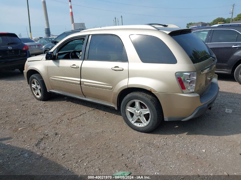 2005 Chevrolet Equinox Lt VIN: 2CNDL73FX56010031 Lot: 40021970