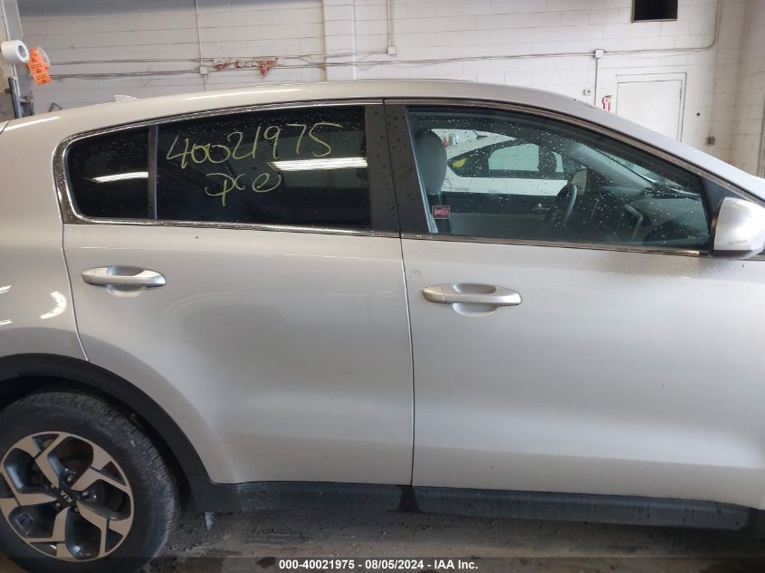 2022 Kia Sportage Lx VIN: KNDPM3AC7N7016207 Lot: 40021975