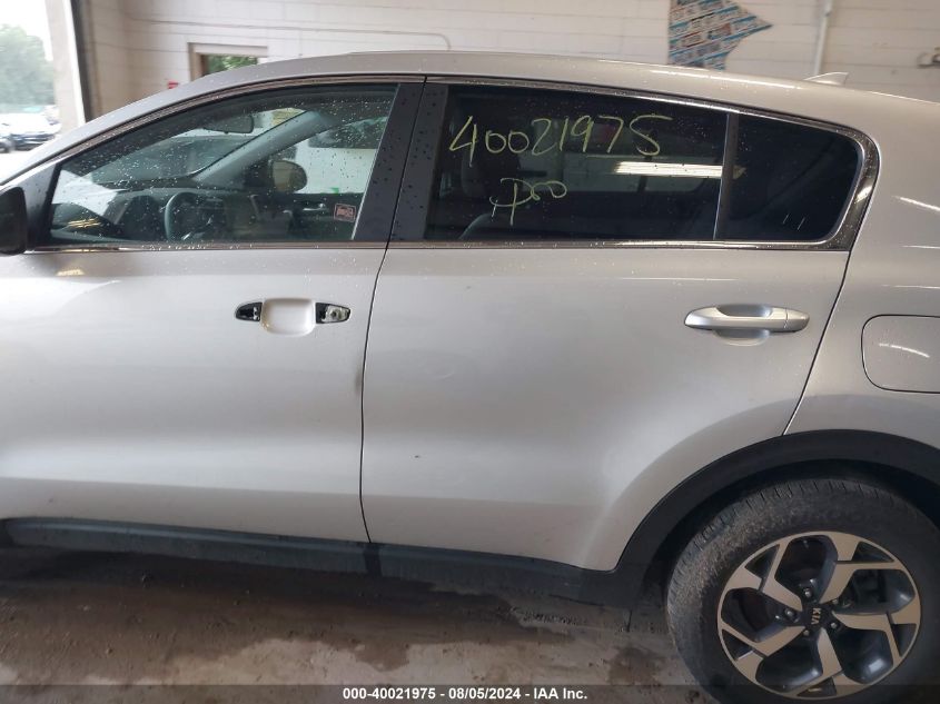 2022 Kia Sportage Lx VIN: KNDPM3AC7N7016207 Lot: 40021975