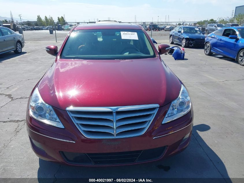 KMHGC4DF0BU122098 2011 Hyundai Genesis 4.6